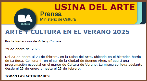 USINA DEL ARTE